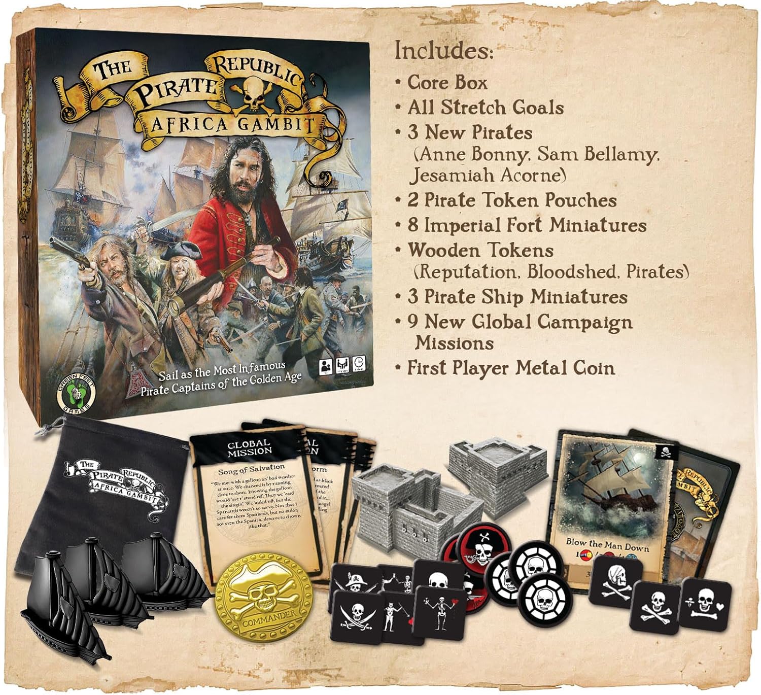 The Pirate Republic: Africa Gambit Collector's Edition